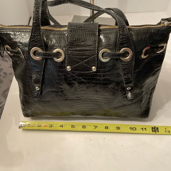 Vintage Jimmy Choo black patent purse - Picture 4 of 14